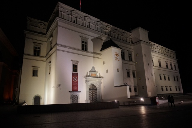 The palace of the grand dukes of Lithuania.  